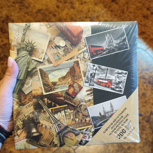 Photo album 10x15 for 200 photos new, sealed