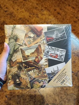 Photo album 10x15 for 200 photos new, sealed