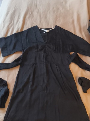 Φόρεμα Madonna x H&M 100% μεταξωτό κρουαζέ σαν καινούργιο, μαύρο