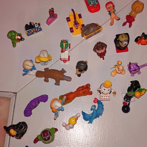 Various toys like new from Kinder surprise and others