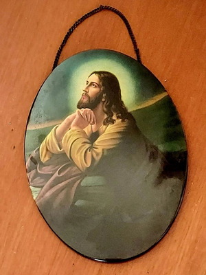 Εικόνα vintage του Ιησού Χριστού σαν καινούργια