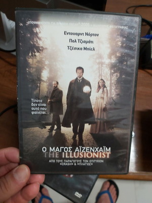 The Illusionist DVD new, adventure movie