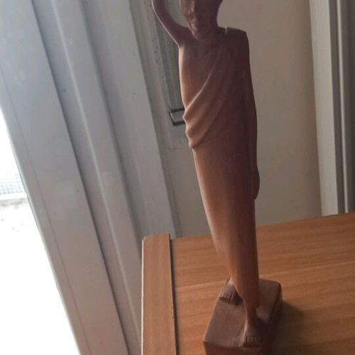 African wood carving like new