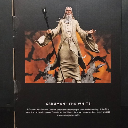 Weta Workshop Lord of the Rings Saruman the White Figure new