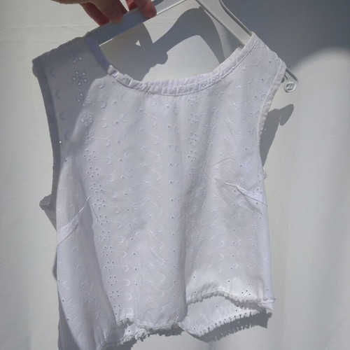 Summer blouse new, white, size M