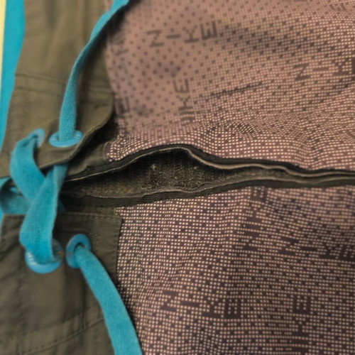 Nike men's swim shorts like new, gray, size M