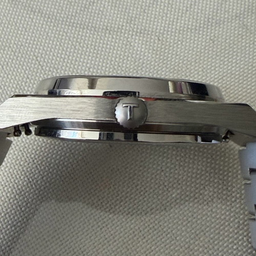 Tissot Prx Powermatic 80 new men's watch with blue dial and silver case