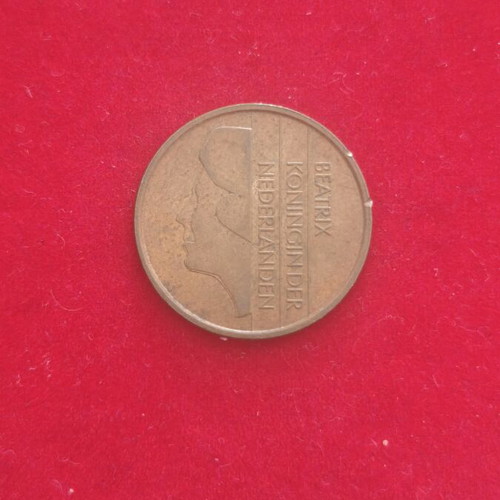 Netherlands 5 Cents Coin used