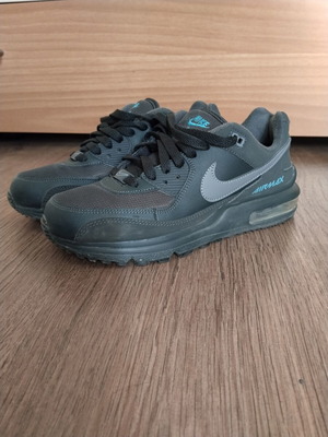 Nike athletic shoes, dark grey, size 37.5