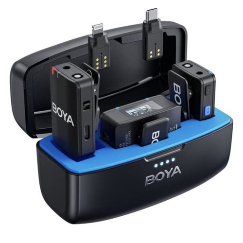Boya Boyamic Wireless Lavalier Microphone for Android USB-C and iPhone, like new