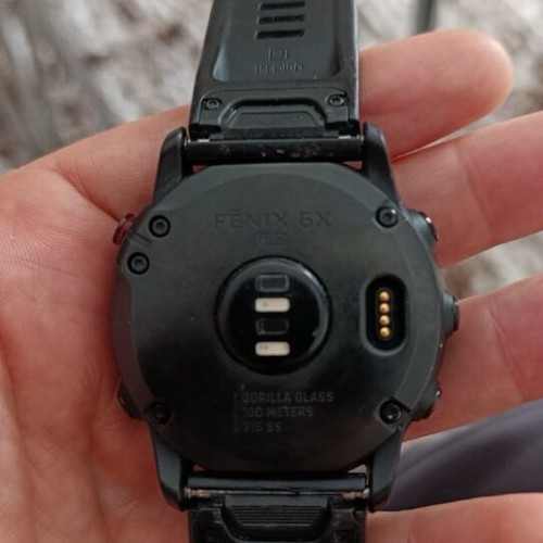 Garmin Fenix 6X Pro 51mm used waterproof smartwatch with heart rate monitor