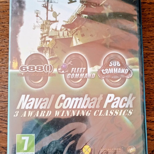 Naval Combat Pack PC 3 games new