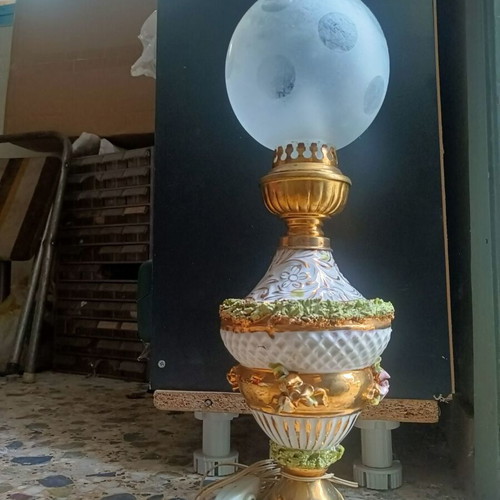 Lampanter antique lamp from the Russian Revolution era