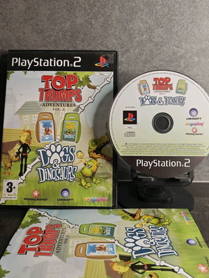 Top Trumps Adventures Vol 2 Dogs and Dinosaurs PS2 used