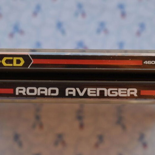 Road Avenger Sega Mega CD mint racing game