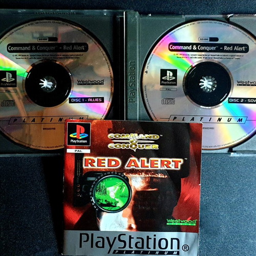 Command and Conquer Red Alert PlayStation 1 used