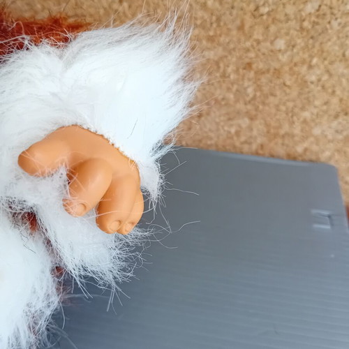 Gizmo plush figure vintage used from the Gremlins movie
