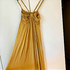 Αρχαιοελληνικού τύπου φόρεμα, μακρύ 120εκ, αέρινο και σικ, S/M