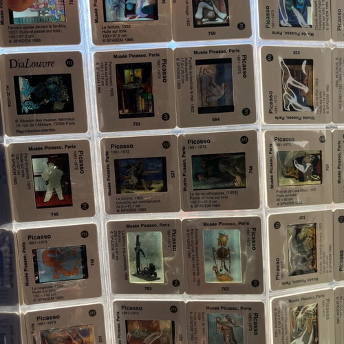 Musée Picasso Chefs-d’œuvre 40 diapositives slides like new