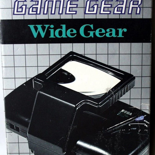 Sega Game Gear Wide Gear boxed used