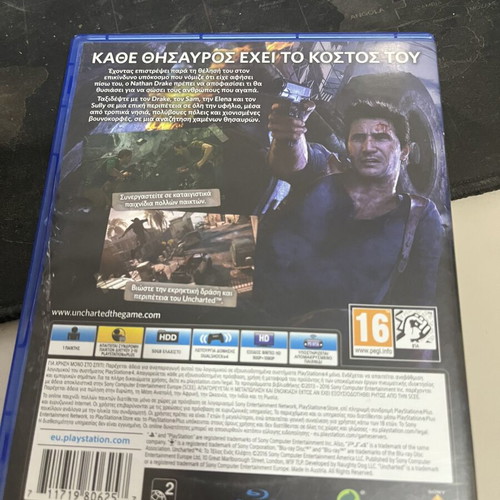 Uncharted 4 PlayStation 4 game