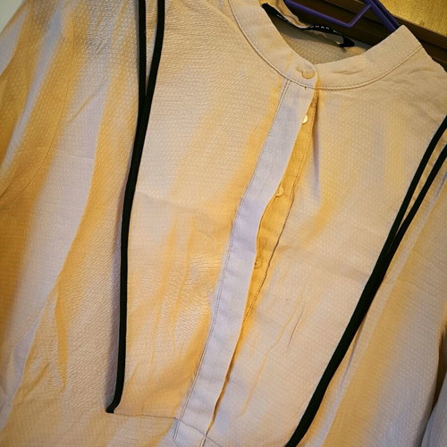 Zara shirt salmon new without tag size M