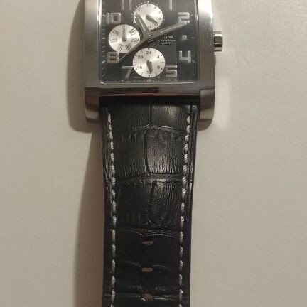 Festina F16235 men's watch like new, black and silver