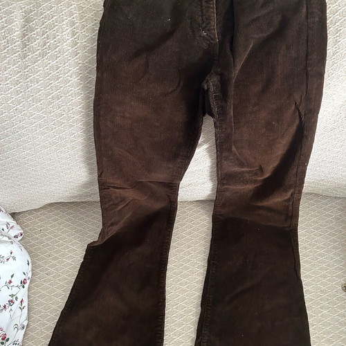 Bylot corduroy pants like new, y2k style, chocolate color, size L