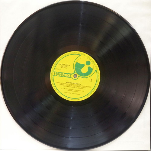 David Gilmour vinyl like new, rock