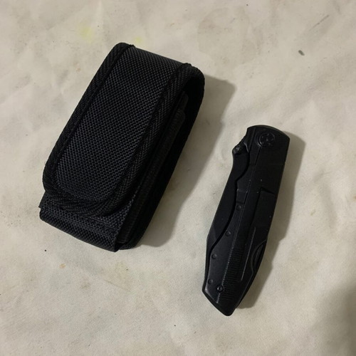 Multitool with pouch used