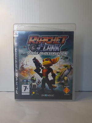 Ratchet and Clank Tools of Destruction PS3 like new, English version