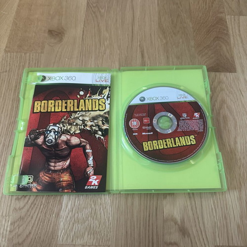 Borderlands Xbox 360 game like new