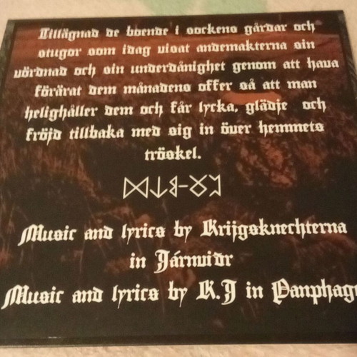 PANPHAGE / JARVINDR Gøthalandom LP new, limited red vinyl