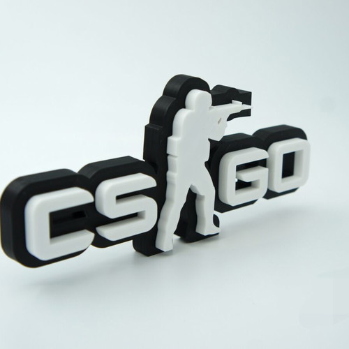 Counter Strike logo like new