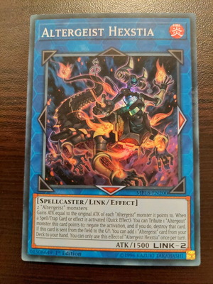 Yu-Gi-Oh Altergeist Hexstia used super rare