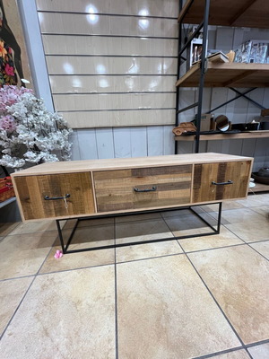 Έπιπλο Τηλεόρασης Industrial Rustic 120cm σαν καινούργιο