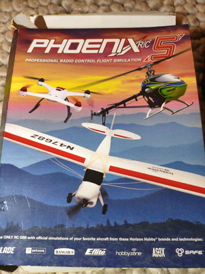 Phoenix R/C Pro Flight Simulator v5.0 με τηλεχειριστήριο LP6DSM Pro σαν καινούργιο