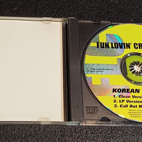 Fun Lovin' Criminals Korean Bodega CD used, alternative rock, rap