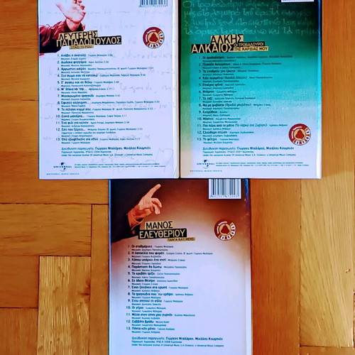Pack of 3 CDs and books laiko genre new