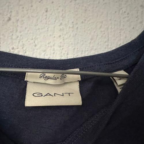 Gant men's cotton t-shirt like new, size 3XL, navy blue