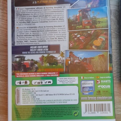 Farming Simulator 17 PC game like new