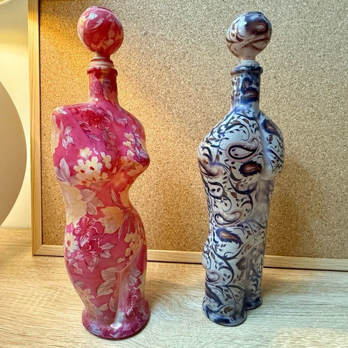 Vintage glass figurines like new