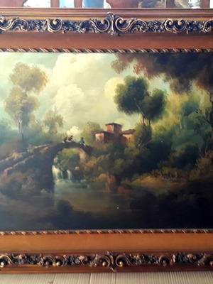 Melalos Italian painting used
