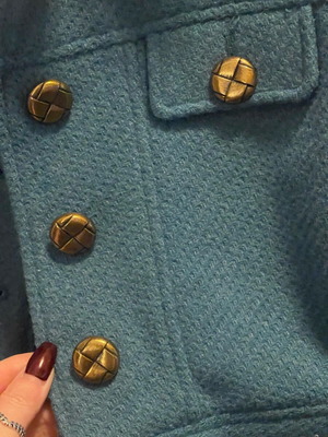 Gestuz wool jacket new green