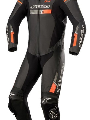 Δερμάτινη φόρμα Alpinestars GP Force Chaser καινούργια, μέγεθος 52, μαύρο/κόκκινο
