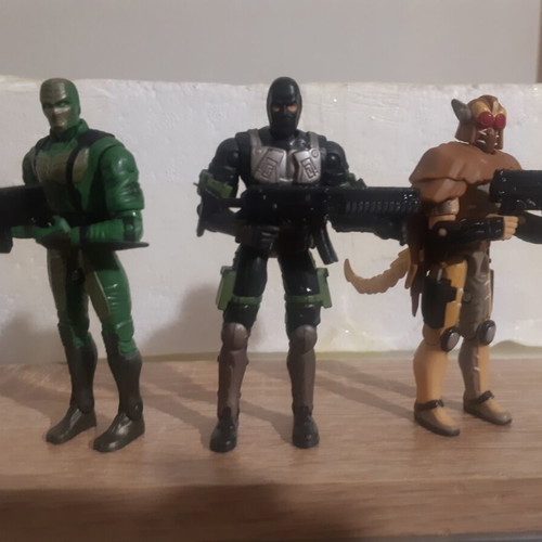 Lot GI Joe Cobra action figures like new