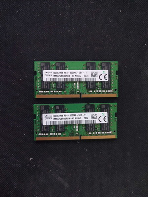 SK Hynix 32GB (2x16GB) DDR4 3200MT/s RAM σετ
