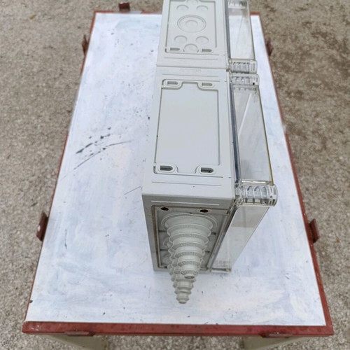 Electrical plastic sturdy panel 2 positions new