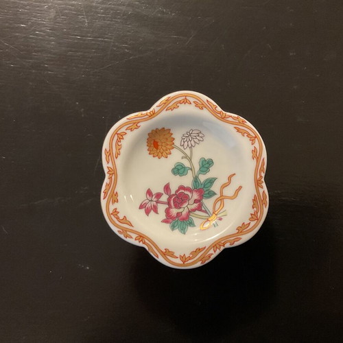 Vista Alegre Portugal vintage porcelain salt cellars, set of 2
