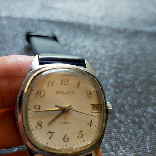 Poljot mechanical watch used, works